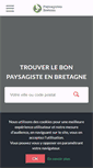 Mobile Screenshot of paysagistesbretons.com